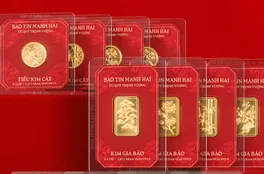 Một phân vàng hình thần tài, vàng "tí hon" đang được người tiêu dùng "săn đón"