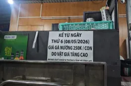 Từ quán cơm đến cà phê lề đường đều than khó giữ giá bán như cũ