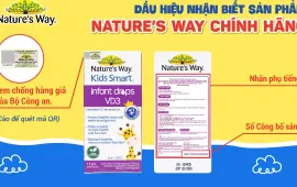 Hãy cẩn trọng với sản phẩm Nature’s Way kém chất lượng, không rõ nguồn gốc