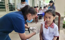 Đồng Nai: Tỷ lệ tiêm chủng vaccine sởi - rubella toàn tỉnh đạt hơn 97%