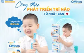 Tokyokids IQMinds - Siro hỗ trợ phát triển trí não với công thức độc quyền từ Nhật Bản