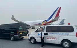 Hoàn thành nhiệm vụ hỗ trợ y tế trong chuyến thăm của Tống thống Pháp tới Việt Nam