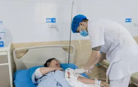 Bé gái 12 tuổi nhập viện vì bất ngờ bị chó nhà hàng xóm tấn công