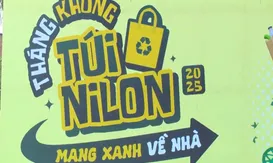 Tháng không túi nilon: Mang "xanh" về nhà