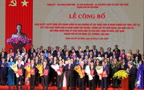Công bố nhân sự chủ chốt 23 tỉnh, thành sau sáp nhập