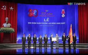 Tổng Bí thư Tô Lâm trao Huân chương Lao động hạng Nhất cho Đài Truyền hình Việt Nam