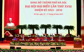 Khai mạc Đại hội Đảng bộ TP Hà Nội: Xây dựng, phát triển Thủ đô văn minh, hiện đại, hạnh phúc