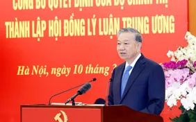 Công bố Quyết định của Bộ Chính trị về việc thành lập Hội đồng Lý luận Trung ương nhiệm kỳ mới