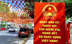 Cập nhật Ngày bầu cử 15/3: Cử tri cả nước phát huy quyền làm chủ qua lá phiếu bầu