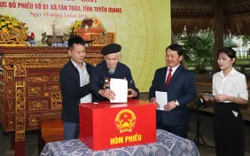 Tính đến hết ngày bầu cử 15/3, tỷ lệ cử tri bỏ phiếu đạt 99,68%