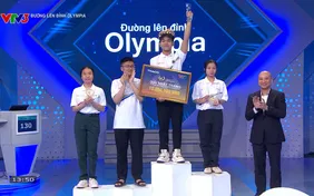 Đường lên đỉnh Olympia: Nam sinh Hưng Yên áp đảo đối thủ, xuất sắc giành vòng nguyệt quế Tháng 1 - Quý 3