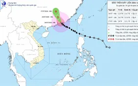 Bão số 2 suy yếu, không ảnh hưởng trực tiếp đất liền Việt Nam