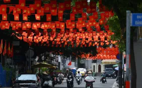 TP Hồ Chí Minh rực sắc cờ hoa đón Tết Độc lập