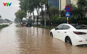 Hệ thống chống úng ngập của Hà Nội vận hành thế nào sau nhiều ngày mưa lớn?