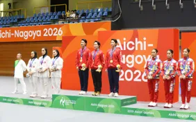 Ngọc Trâm nén đau, nỗ lực cùng các đồng đội giành HCV ASIAD cho Thể thao Việt Nam