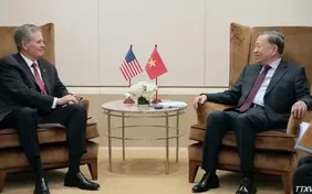 Tổng Bí thư, Chủ tịch nước Tô Lâm tiếp Thượng nghị sĩ Hoa Kỳ Steve Daines