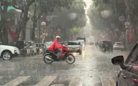 Mưa lớn từ Nghệ An đến Quảng Trị, có nơi trên 150mm