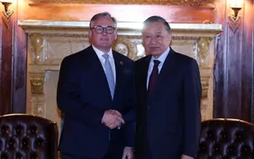 Tổng Bí thư, Chủ tịch nước Tô Lâm tiếp lãnh đạo một số tập đoàn lớn tại Hoa Kỳ
