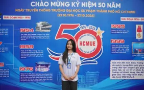 "Mục tiêu kép" của nữ sinh Sư phạm nhận Huân chương Lao động hạng Ba