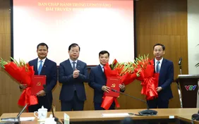 Công bố các quyết định của Ban Bí thư về công tác cán bộ tại Đài Truyền hình Việt Nam
