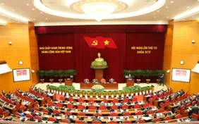 Thông cáo báo chí về ngày làm việc thứ hai Hội nghị lần thứ tư Ban Chấp hành Trung ương Đảng khóa XIV