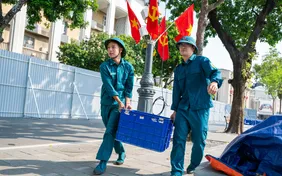 Cận cảnh các trận địa pháo hoa hoành tráng mừng 72 năm Ngày Giải phóng Thủ đô