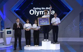 Đường lên đỉnh Olympia: Nam sinh Quảng Ngãi giữ vững phong độ, xuất sắc giành vòng nguyệt quế