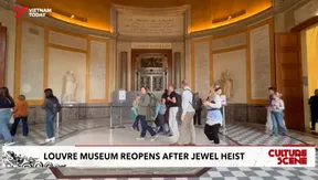 Louvre Museum reopens after jewel heist