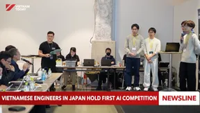 Vietnamese engineers in Japan hold first AI competition