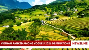Vietnam ranked among Vogue's 2026 destinations