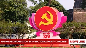 Hanoi decorates for the 14th National Party Congress