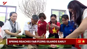 Spring reaches far-flung islands early