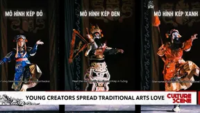 Young creators spread traditional arts love