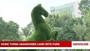 Ho Chi Minh City turns abandoned land into park