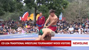 Ancient Cổ Loa comes alive with traditional wrestling festival