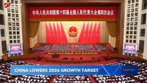 China lowers 2026 growth target