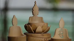 Sculptures from bamboo nodes | Vibes of Vietnam