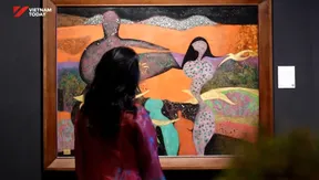 Lacquer paintings honour women's strength
