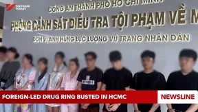 Foreign-led drug ring busted in HCMC