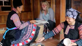 Foreigners blend Vietnamese ethnic influence in design | Vibes of Vietnam