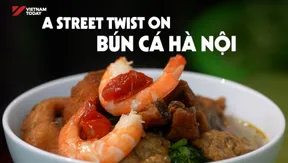 A Street Twist on Bún Cá Hà Nội | Street Food