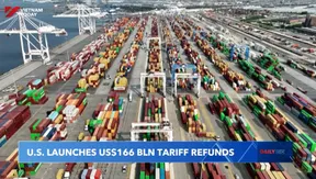 U.S. launches 166 billion USD tariff refunds