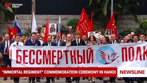 "Immortal Regiment" commemoration ceremony in Hà Nội