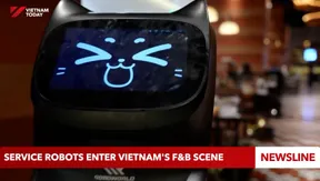 Service robots enter Việt Nam’s F&B scene