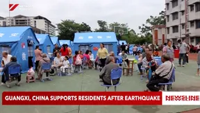 Guangxi, China supports residents after earthquake