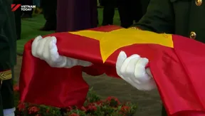 Burial held for martyrs' remains recovered in Laos