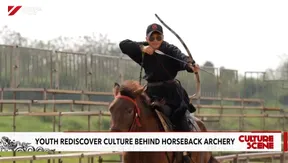 Youth rediscover culture behind horseback archery