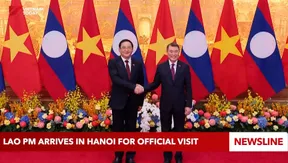 Lao Prime Minister arrives in Hà Nội for official visit