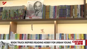 Book truck inspires reading hobby for urban young