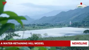 A water-retaining hill model